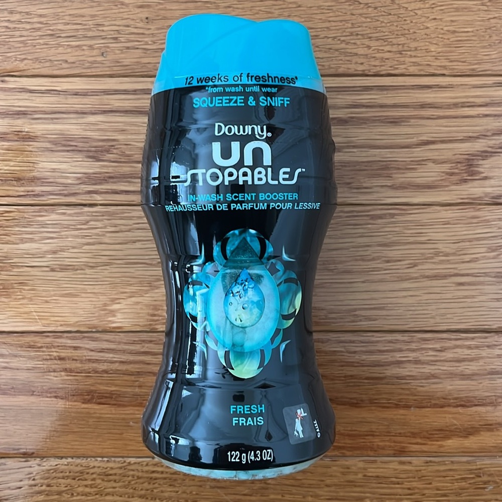 🆓 WITH PURCHASE NWT Downy Unstopables In-Wash Scent Booster Fresh Scent 122 g